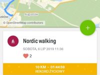 ASKS na III Międzynarodowym Rekreacyjnym Marszu Nordic Walking „Szlakiem Papieskim”