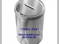 Zbiórka publiczna " POMOC JULII "